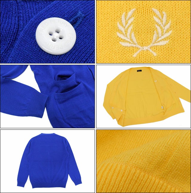 FRED PERRY フレッドペリー カーディガン メンズ プレーン