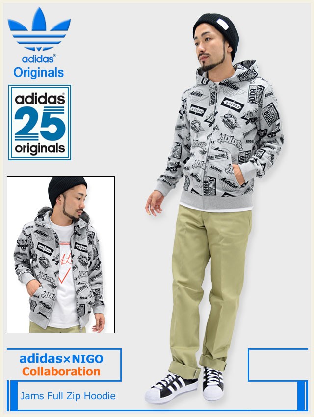 新品 アディダス オリジナルス NIGO パーカー ジャージ コラボ adidas - ◇ adidas × NIGO コラボ ジャージ パーカー ◇の通販