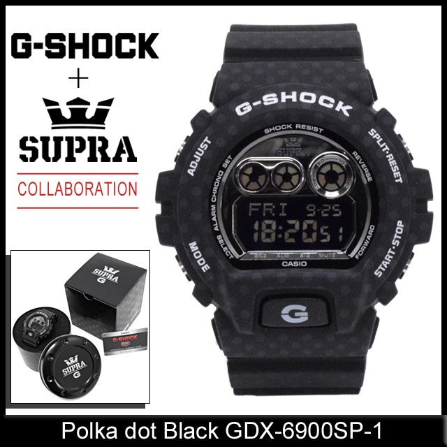 ジーショック G-SHOCK×スープラ コラボレーション ポルカドット