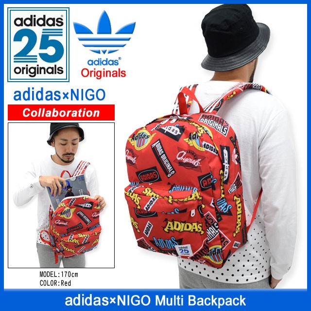 アディダス オリジナルス×NIGO adidas Originals by NIGO リュック マルチ バックパック コラボ オリジナルス(メンズ  レディース AC1815)