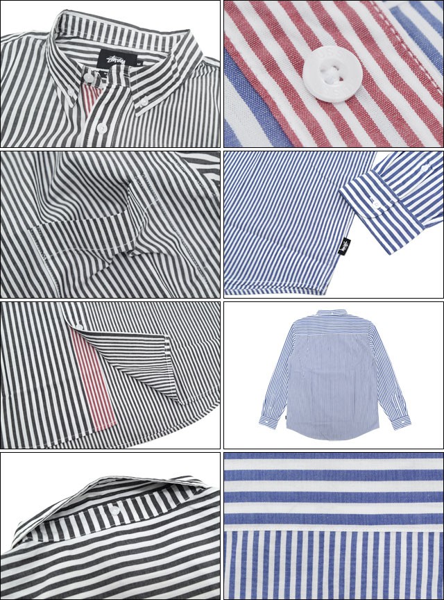 STUSSY（ステューシー） シャツ 長袖 メンズ Multi Stripe(stussy
