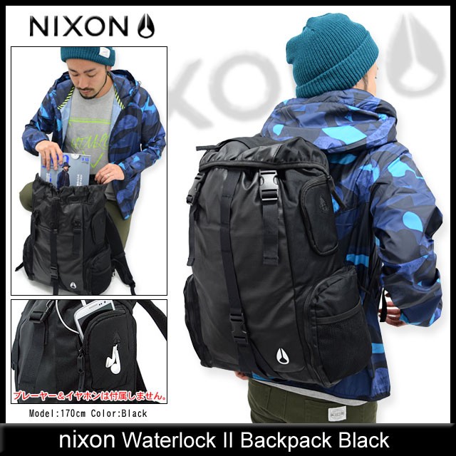 ニクソン nixon リュック ウォーターロック 2 バックパック ブラック