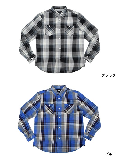 ステューシー STUSSY シャツ 長袖 メンズ Big Mac Plaid(stussy shirt