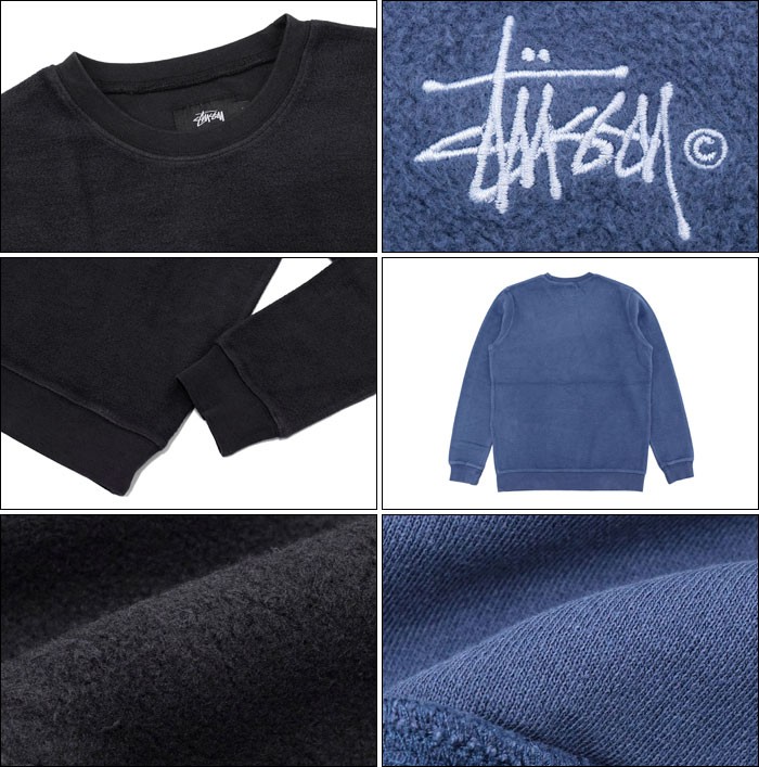 STUSSY（ステューシー） トレーナー メンズ Reverse Overdye(stussy