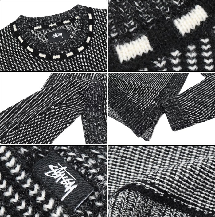 Stussy ロゴ入り クルーネックセーター 楽天市場】ステューシー STUSSY セーター メンズ Curly S ( stussy