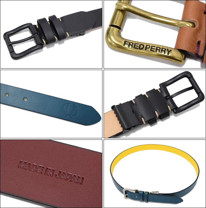 フレッドペリー FRED PERRY ベルト メンズ レザー アジャスタブル 日本企画(F19683 Leather Adjustable Belt 革 ベルト 日本製) : frp-f19683 : ice field - 通販 - Yahoo!ショッピング