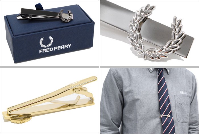 フレッドペリー FRED PERRY ネクタイピン メンズ ローレル 日本企画(FREDPERRY F9915 Laurel Tie Pin 日本製)