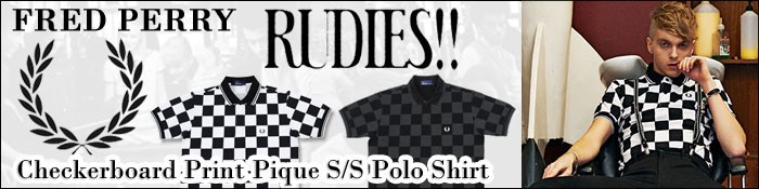FRED PERRY フレッドペリー ポロシャツ 半袖 メンズ チェッカー
