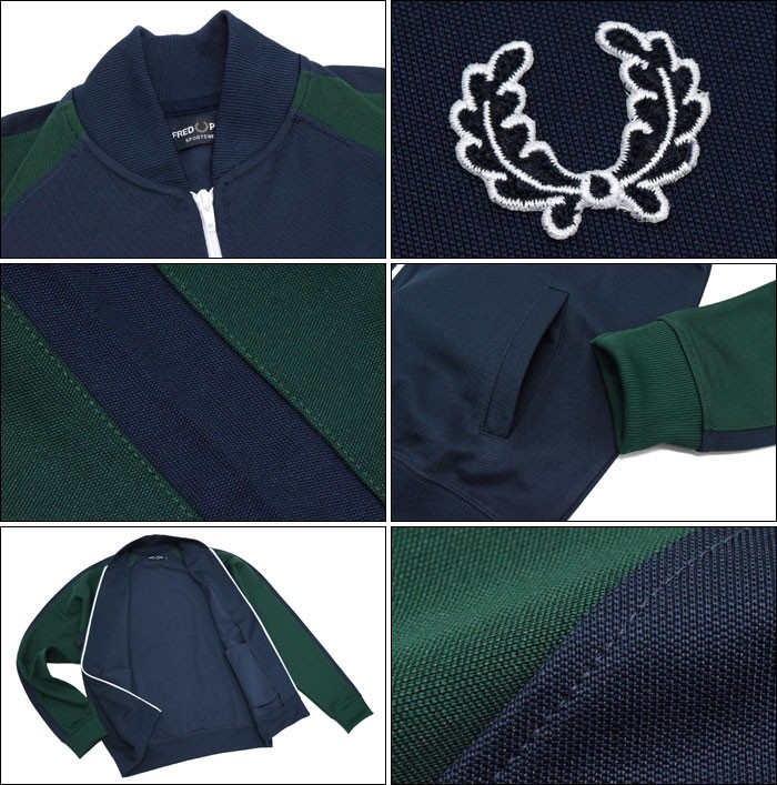FRED PERRY（フレッドペリー） ジャージー ジャケット メンズ ボンバー