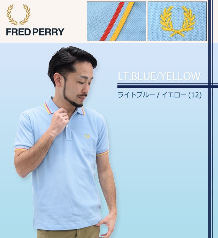 FRED PERRY ポロシャツ FRED PERRY ポロシャツ 「FRED PERRY」SINGLE TIPPED SHIRT M2