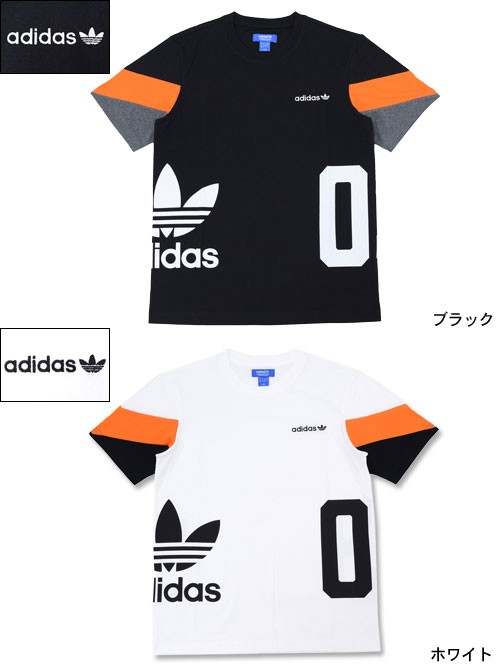 adidas Originals アディダス カットソー 半袖 メンズ カラー ブロック