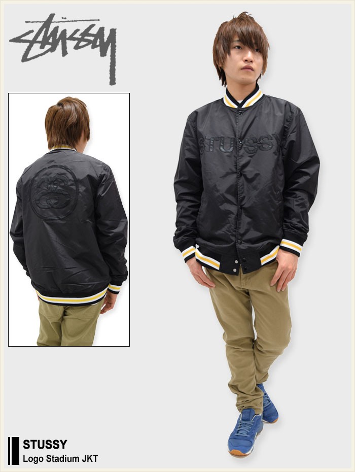 STUSSY（ステューシー） ジャケット メンズ Logo Stadium(stussy jkt