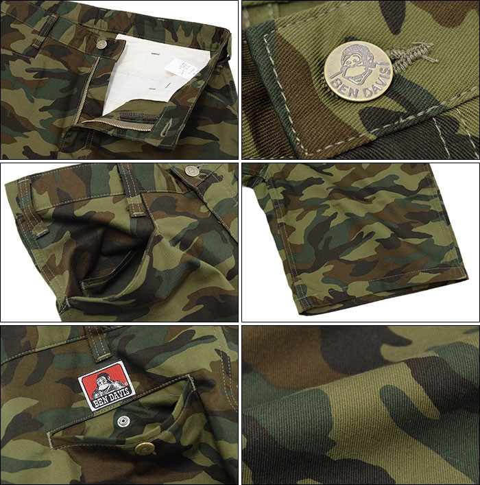 BEN DAVIS/WHITE LABEL ベンデイビス DAVIS ハーフパンツ メンズ