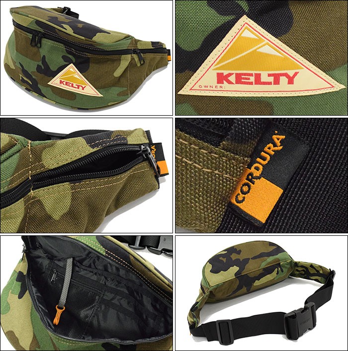 KELTY（ケルティ） ウエストバッグ カモ ミニ ファニー ヒップ バッグ