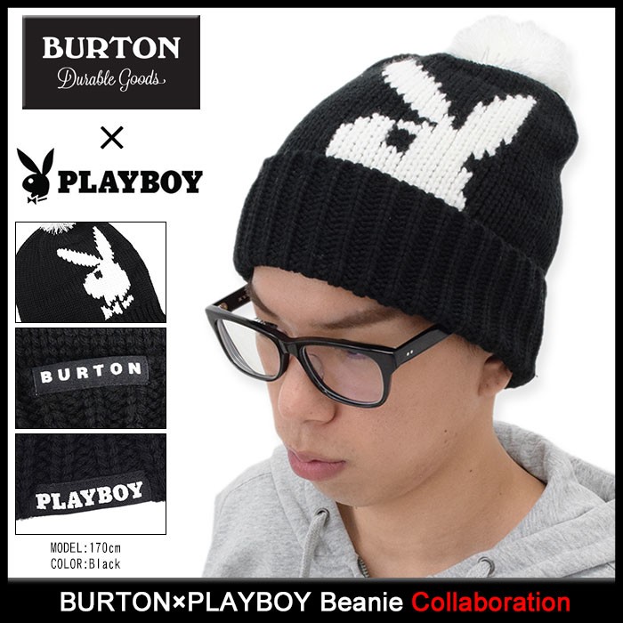 バートン BURTON ニット帽 メンズ プレイボーイ ビーニー コラボ