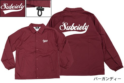 Subciety（サブサエティ） ジャケット メンズ グロリアス コーチ 