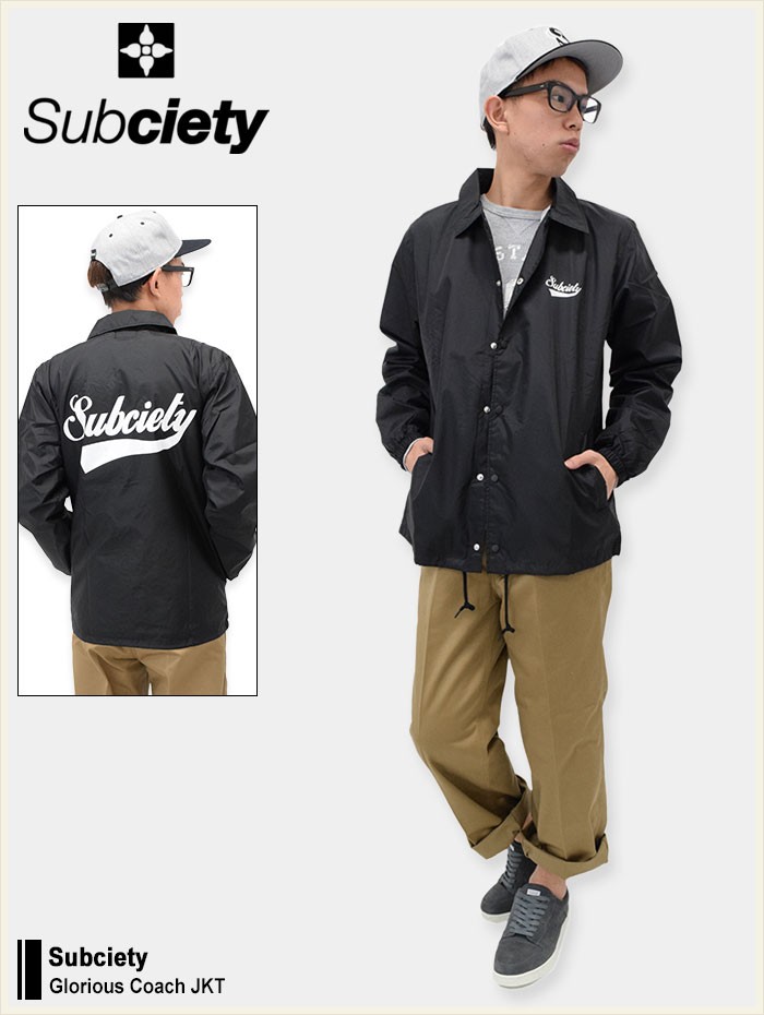 Subciety（サブサエティ） ジャケット メンズ グロリアス コーチ