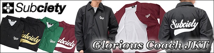 Subciety（サブサエティ） ジャケット メンズ グロリアス コーチ