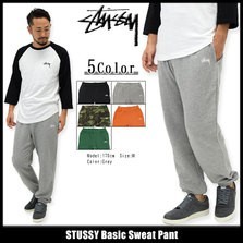 ステューシー STUSSY パンツ メンズ Basic Sweat(stussy Fleece Pant スウェットパンツ ボトムス 男性用  116288)