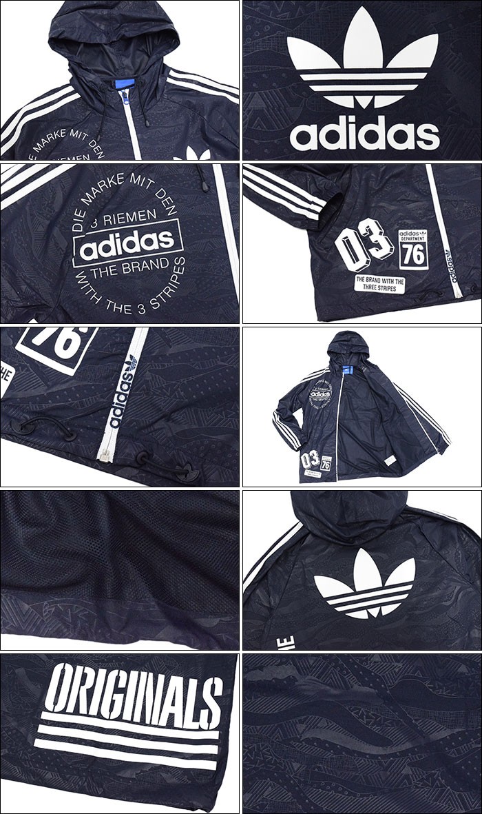 adidas Originals アディダス ジャケット メンズ ロゴ ウィンド