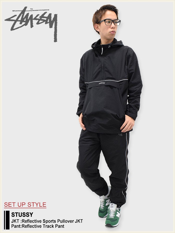 ステューシー STUSSY パンツ メンズ Reflective(stussy Track Pant