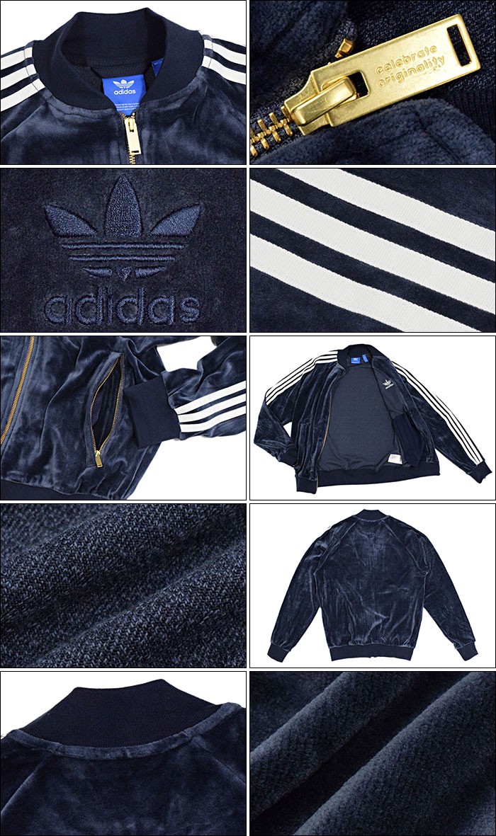 adidas Originals アディダス ジャケット メンズ ベロア