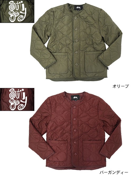 ステューシー STUSSY ジャケット メンズ 16F Quilted Military(stussy