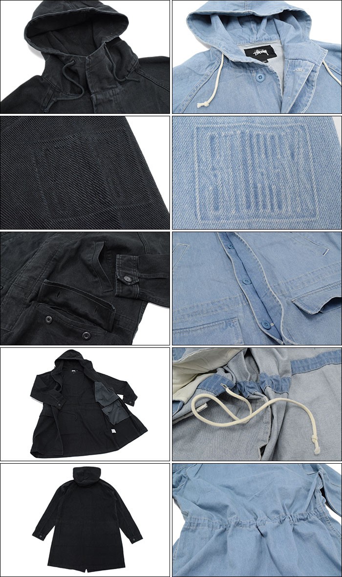 STUSSY ステューシー ジャケット メンズ Denim Parka(stussy JKT