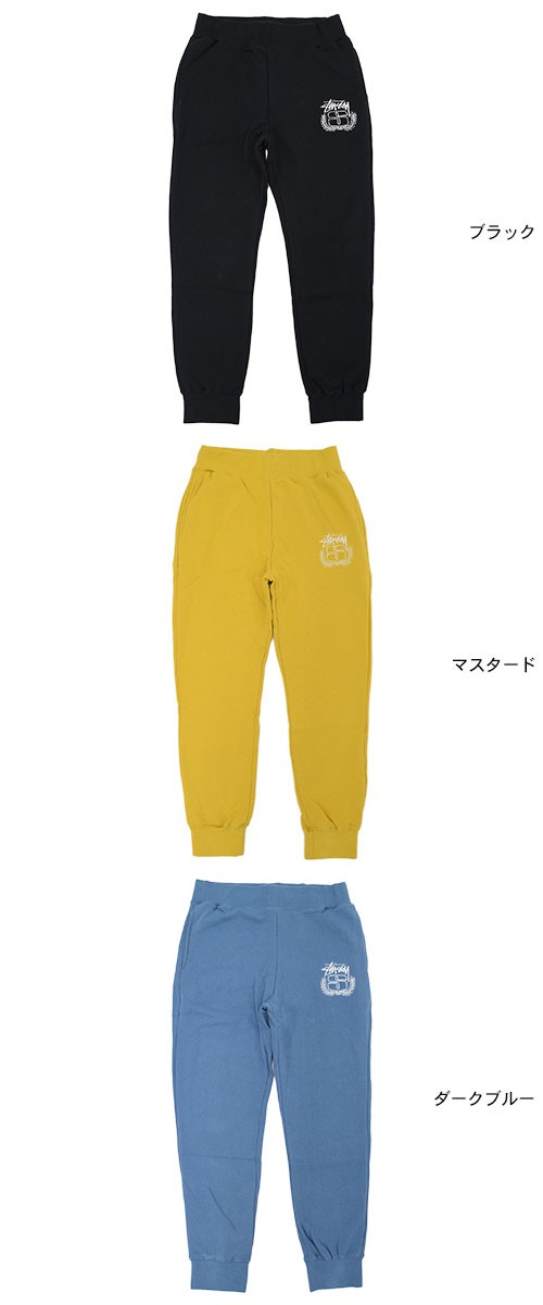 STUSSY(ステューシー) パンツ メンズ Emblem Applique(stussy Fleece STUSSY(ステューシー) パンツ メンズ Emblem Applique(stussy Fleece