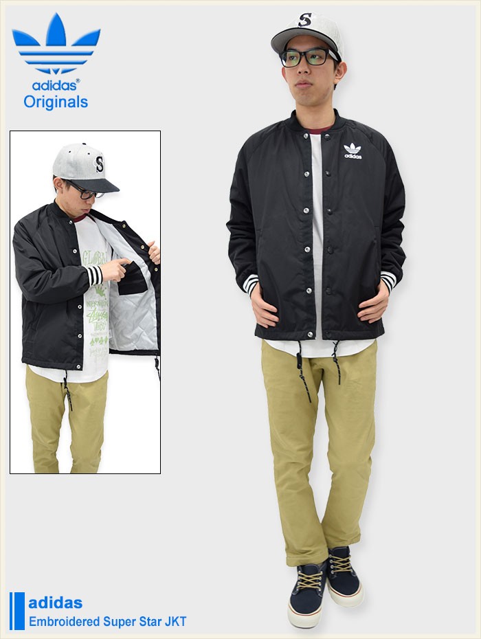 adidas Originals アディダス ジャケット メンズ エンブロイダー adidas Originals アディダス ジャケット メンズ エンブロイダー