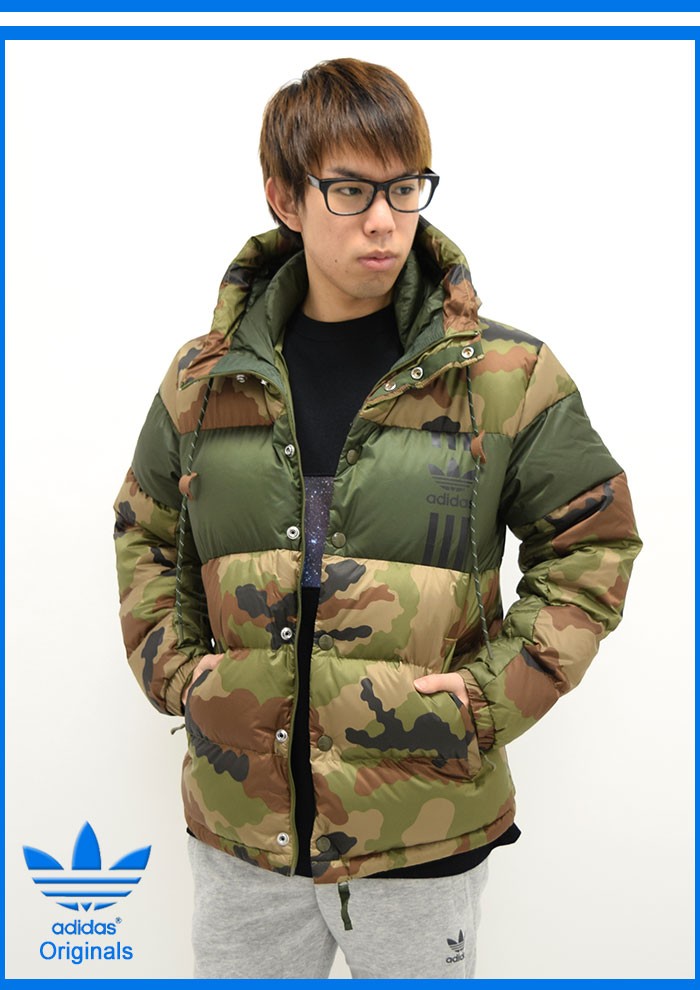 adidas Originals アディダス ジャケット メンズ カモ ID96 ダウン