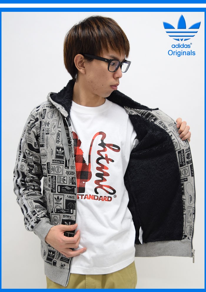 adidas Originals アディダス パーカー ジップアップ ストリート
