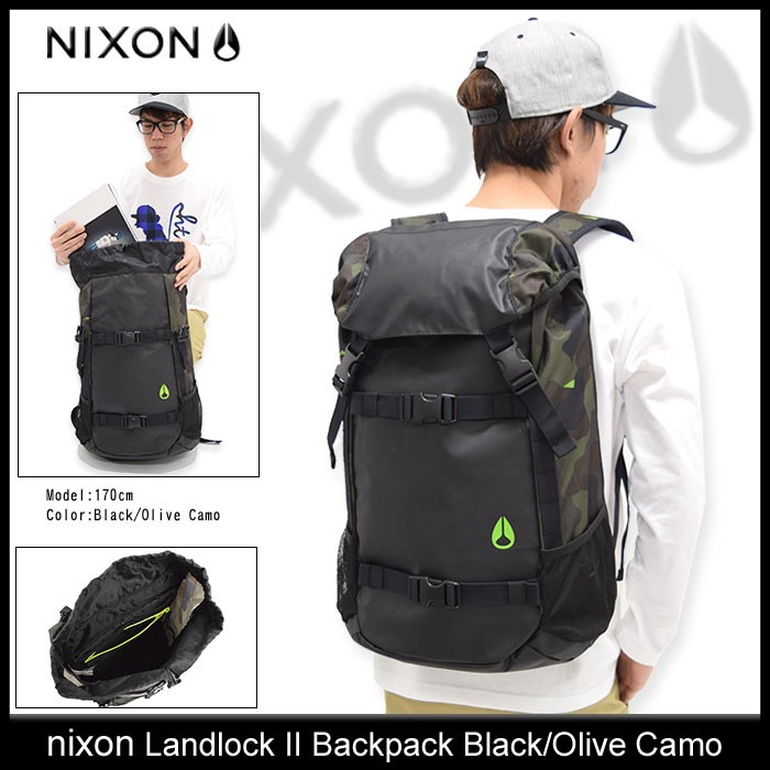 ニクソン nixon リュック ランドロック 2 バックパック ブラック 