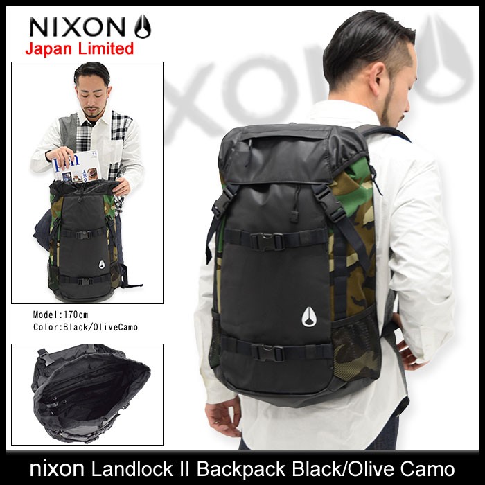 ニクソン nixon リュック ランドロック 2 バックパック ブラック