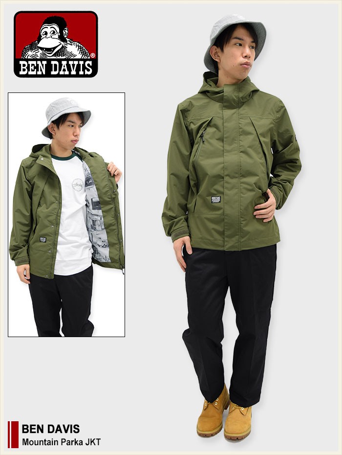BEN DAVIS ベンデイビス ジャケット メンズ マウンテン パーカー