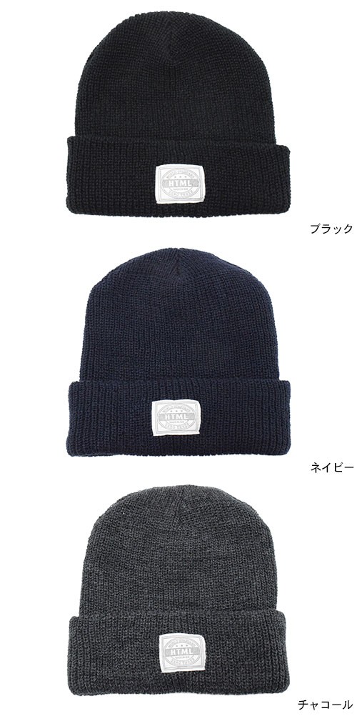 HTML03 エイチティエムエル ゼロスリー HTML ZERO3 ニット帽 アシッド