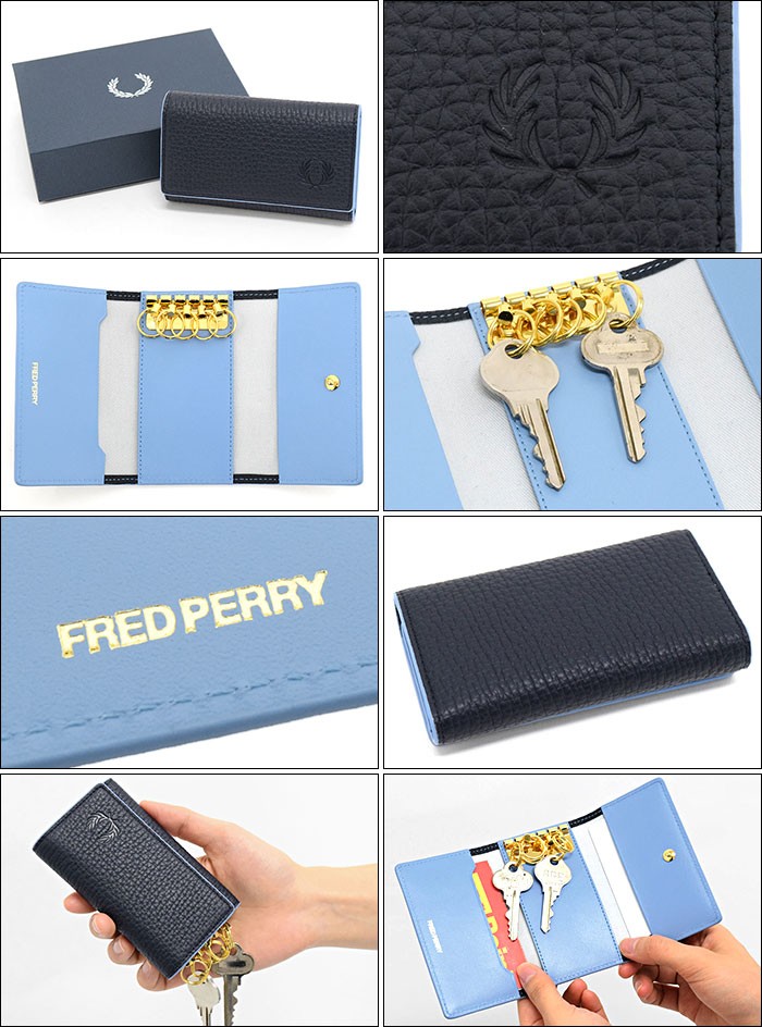 フレッドペリー FRED PERRY キーケース メンズ レザー 日本企画(FREDPERRY F19788 Leather Key Case  JAPAN LIMITED) :FRP-F19788:ice field 通販 