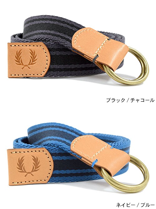 FRED PERRY（フレッドペリー） ベルト メンズ ナイロン リング 日本