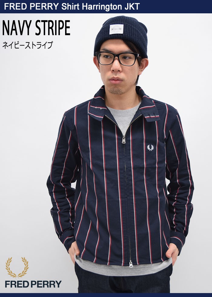 フレッドペリー FRED PERRY ジャケット メンズ シャツ ハリントン 日本企画(F2493 Shirt Harrington JKT  JAPAN LIMITED アウター) : frp-f2493 : ice field - 通販 - Yahoo!ショッピング