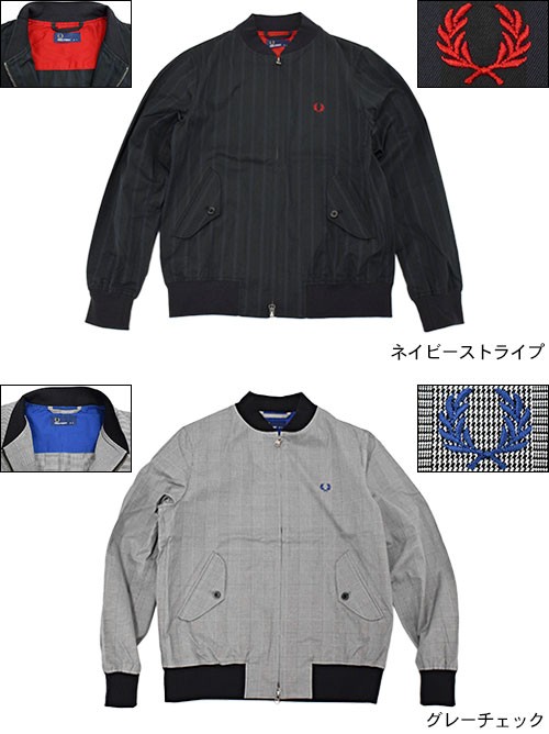 フレッドペリー FRED PERRY ジャケット メンズ プリント ボンバー 日本企画(FREDPERRY F2491 Print Bomber  JKT アウター ブルゾン) : frp-f2491 : ice field - 通販 - Yahoo!ショッピング