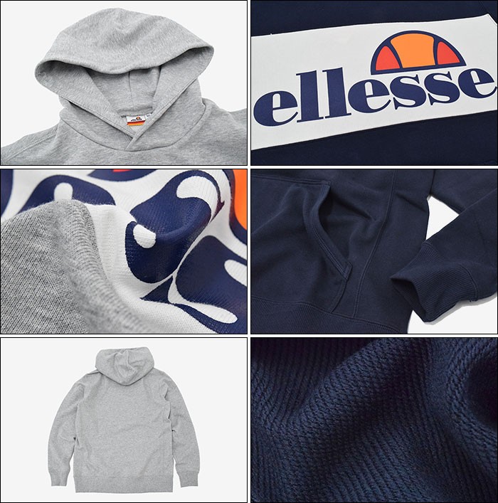 【ellesse】ロゴ プルオーバーパーカー ブラック / 送料無料 Amazon.co.jp: エレッセメンズToce左ロゴパーカー、ブルー US