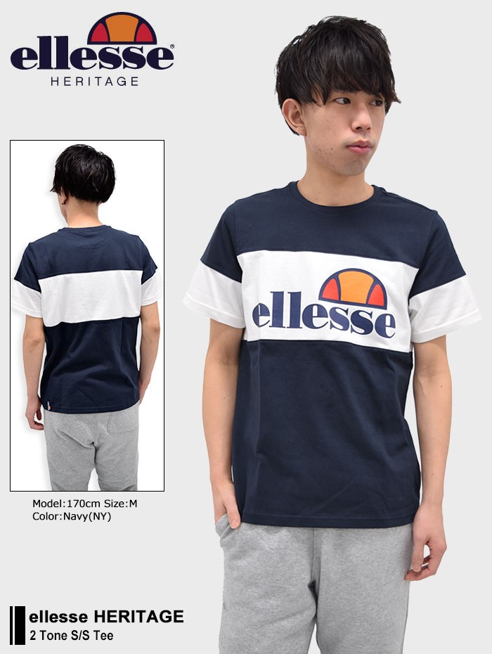 ellesse（エレッセ） ヘリテー Tシャツ 半袖 ellesse HERITAGE メンズ