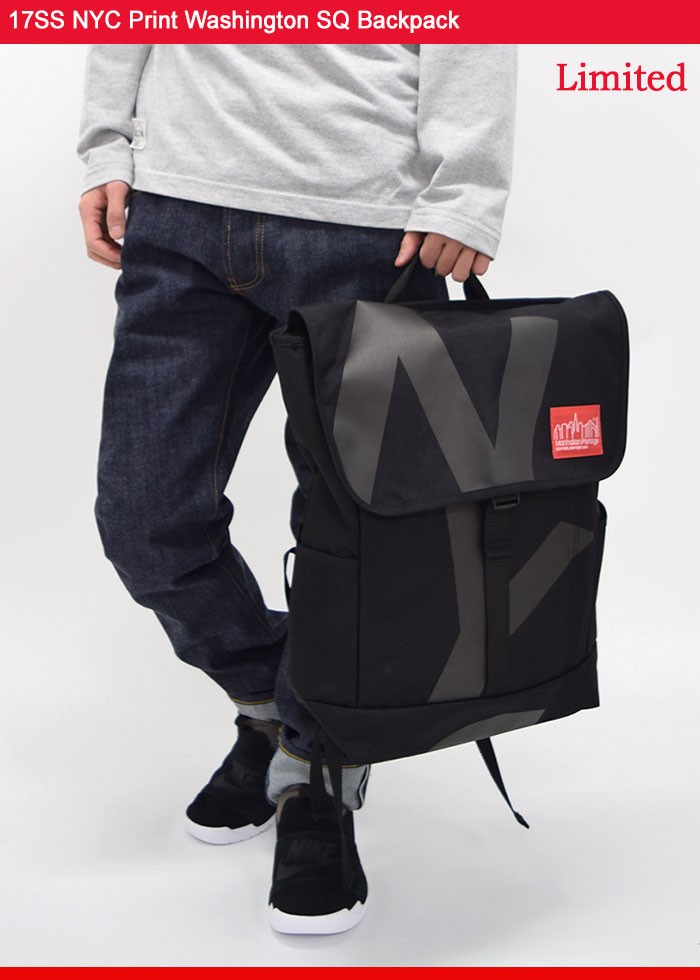 【美品】マンハッタンポーテージ　NYC プリント　バックパック　リュック Manhattan Portage 最大55% 8/31まで マンハッタンポーテージ