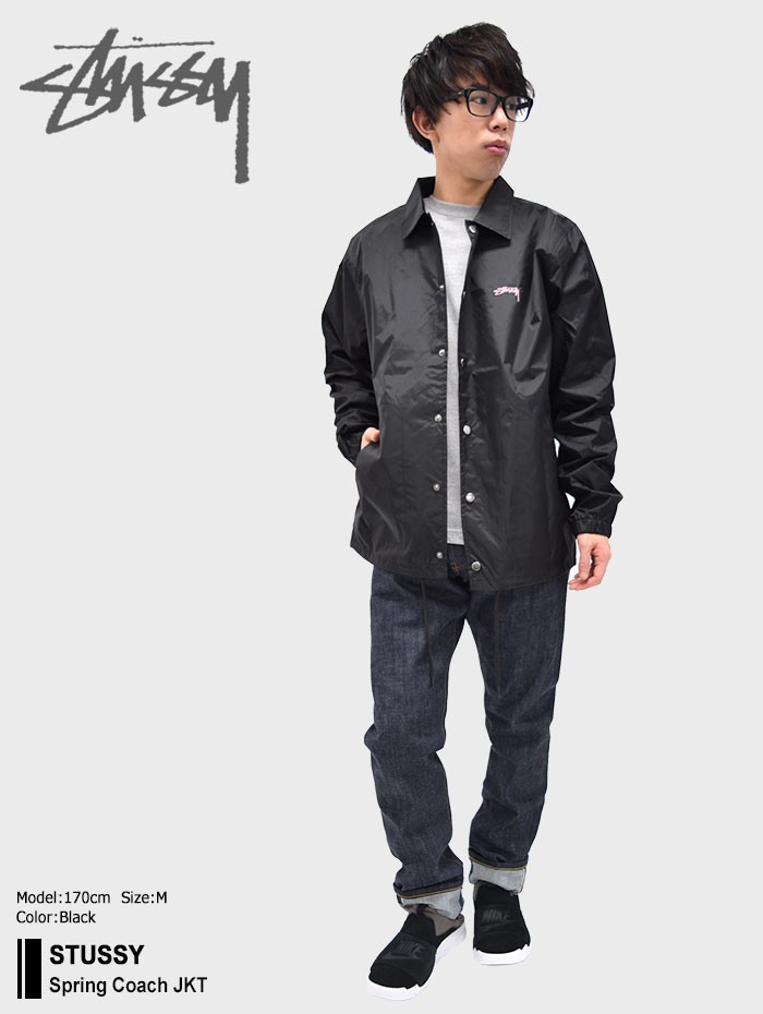 ステューシー STUSSY ジャケット メンズ Spring Coach(stussy JKT