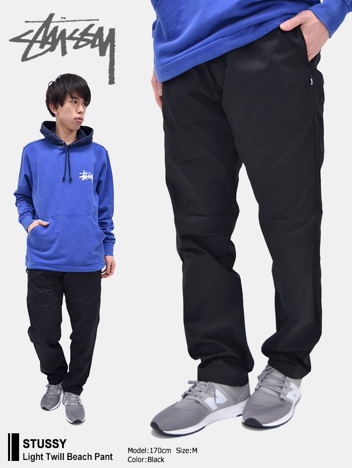 STUSSY ステューシー パンツ メンズ Light Twill Beach(stussy