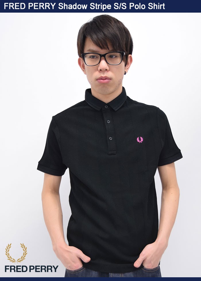 フレッドペリー FRED PERRY ポロシャツ 半袖 メンズ シャドウ