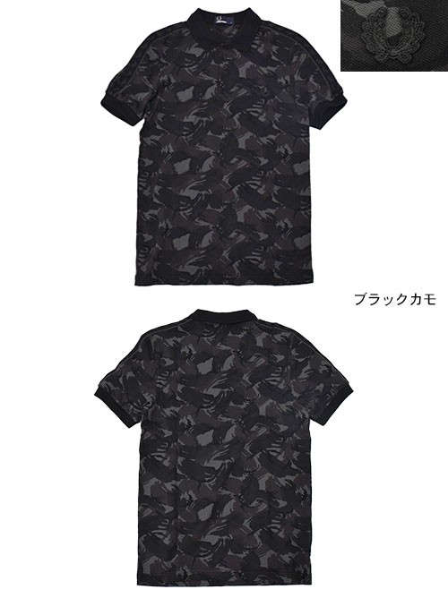 FRED PERRY フレッドペリー ポロシャツ 半袖 メンズ トーナル