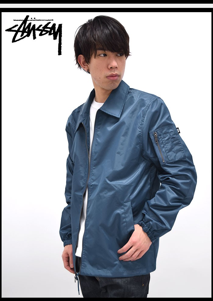 STUSSY 　中綿入り　ナイロン　フライトジャケット　ステューシー　Ｓサイズ STUSSY 中綿入り ナイロン フライトジャケット ステューシー S