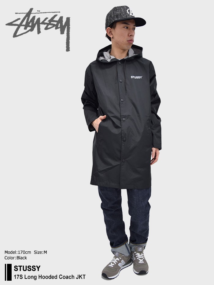 STUSSY（ステューシー） ジャケット メンズ 17S Long Hooded Coach