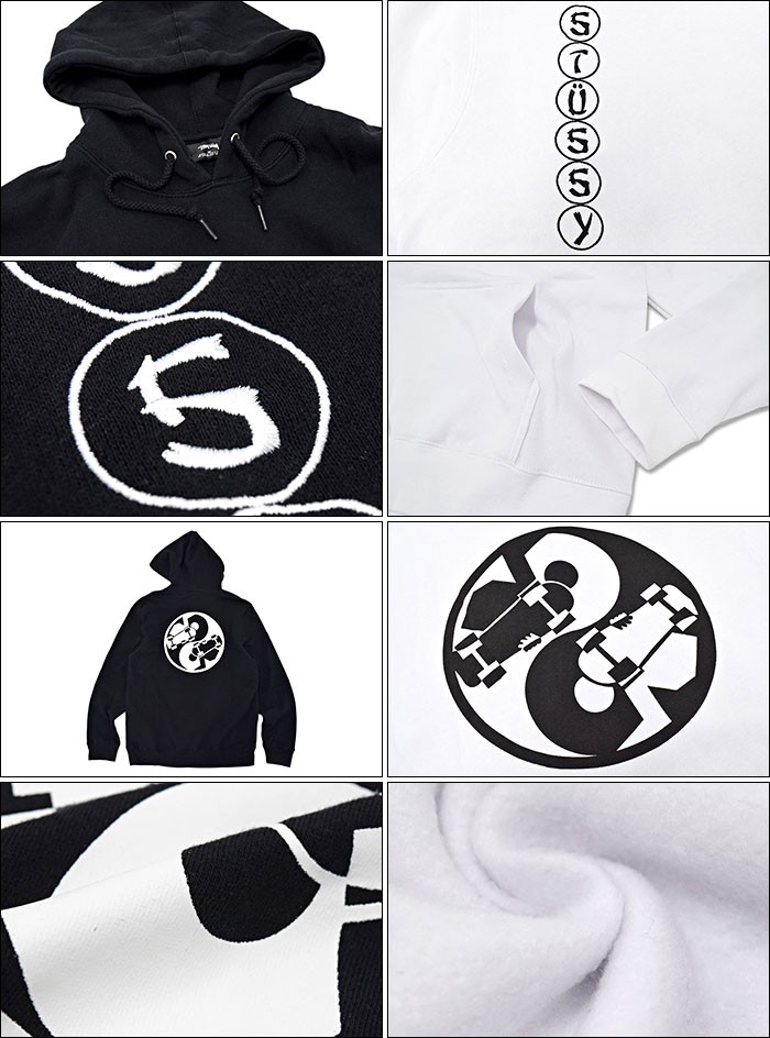 STUSSY(ステューシー) プルオーバー パーカー メンズ Yin Yang STUSSY(ステューシー) プルオーバー パーカー メンズ Yin Yang